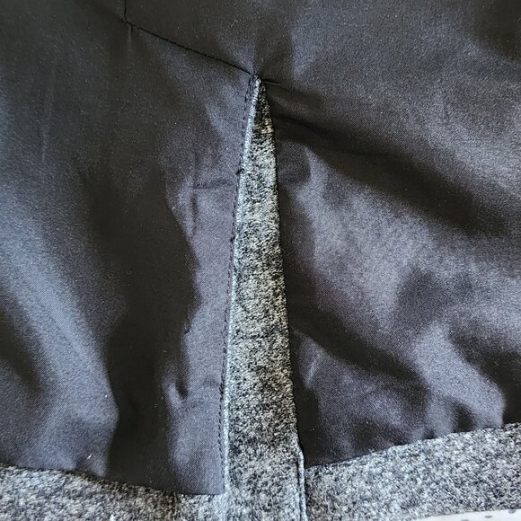 LOFT Petite Dark Gray Black Wool Single Button Suit Jacket Blazer - Picture 8 of 8